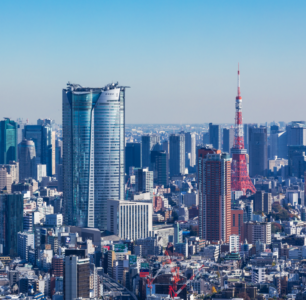 六本木ヒルズで働く。最前線のオフィス環境。